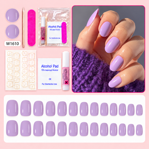 Lilac – 24-Piece Press-On Nail Set