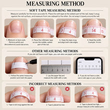 Distant Mountains Press-On Nails – Short Oval