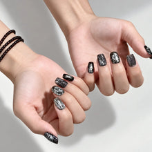 Pearl Ink press-on nails detail image
