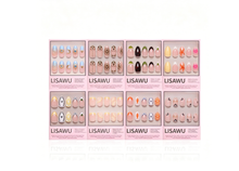 3D Souvenirs press-on nails in brown shade