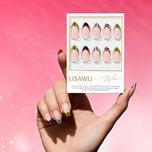 4 THE GLAMSQUAD press-on nails in brown shade