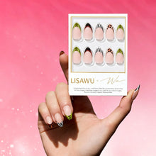 4 THE GLAMSQUAD press-on nails in brown shade