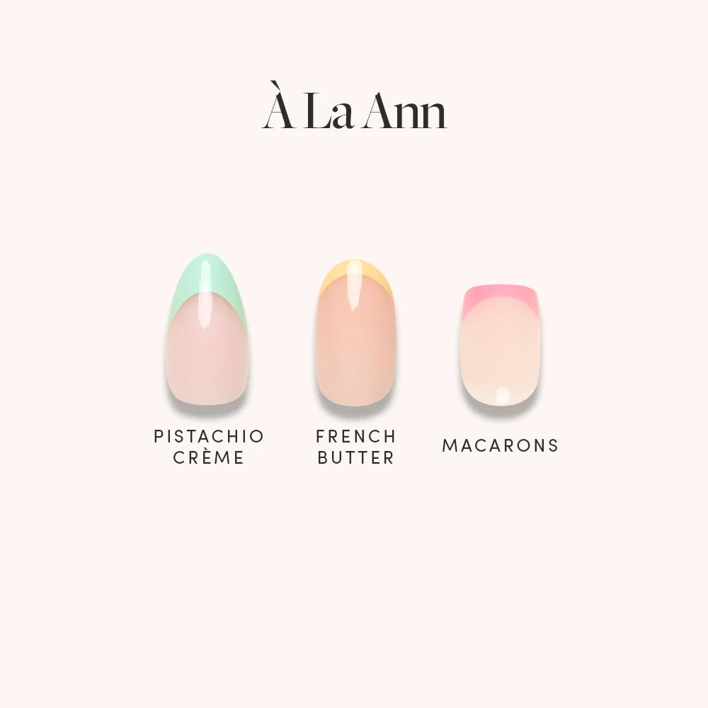 Lisawu 鑴?La Ann press-on nail bundle style selection