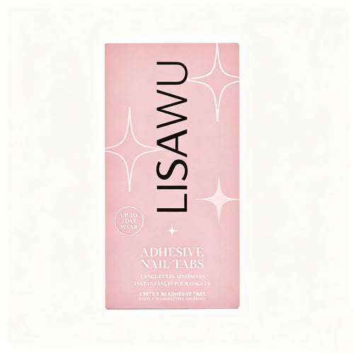 Adhesive Nail Tabs press-on nails with velvet finish