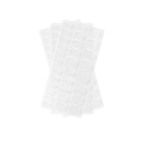 Adhesive Nail Tabs press-on nail design - velvet style detail