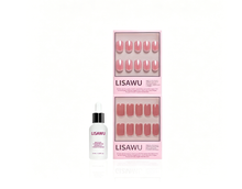 All Mauve Everything press-on nails product shot