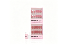 Close-up of All Mauve Everything nail kit design