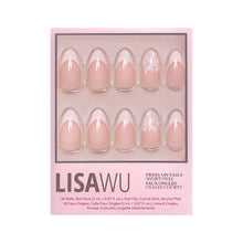 All Time Love press-on nails in white shade