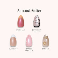 Lisawu Almond Atelier press-on nail bundle style selection