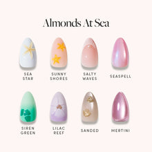 Lisawu Almonds At Sea press-on nail bundle style selection
