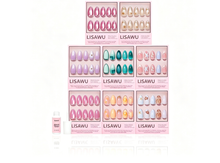 Almonds At Sea press-on nails in brown shade