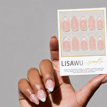 ALWAYS & FOREVER press-on nails in white shade