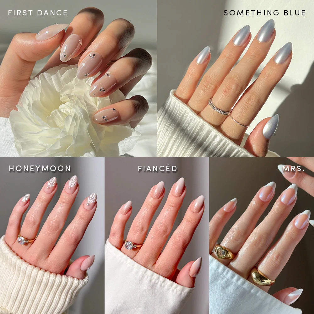 Ann's Bridal Edit 03 sBridalEditBundlePDP ugc press-on nails UGC photo