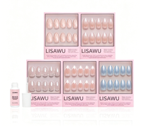 Ann's Bridal Edit press-on nails in nude shade