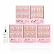 Ann's Sweethearts press-on nails in pink shade