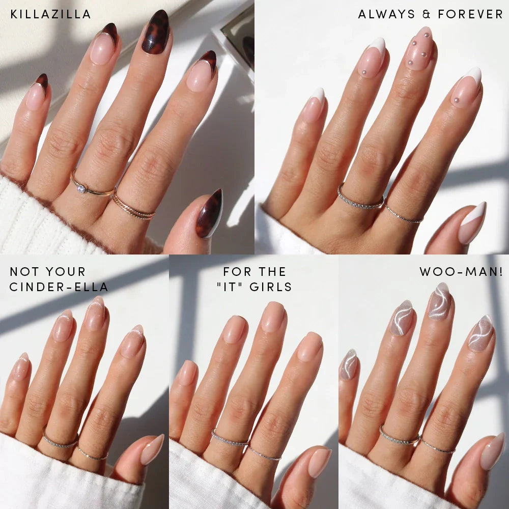 Lisawu ANNZILLA press-on nail bundle manicure lifestyle photo