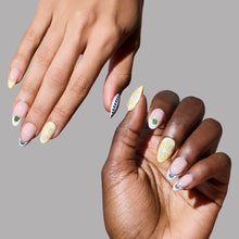 Aperitivo Hour press-on nails in white shade