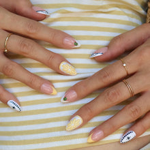 Aperitivo Hour press-on nail design - accent nail style detail