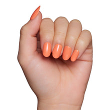 Apricot press-on nail bundle - full set view