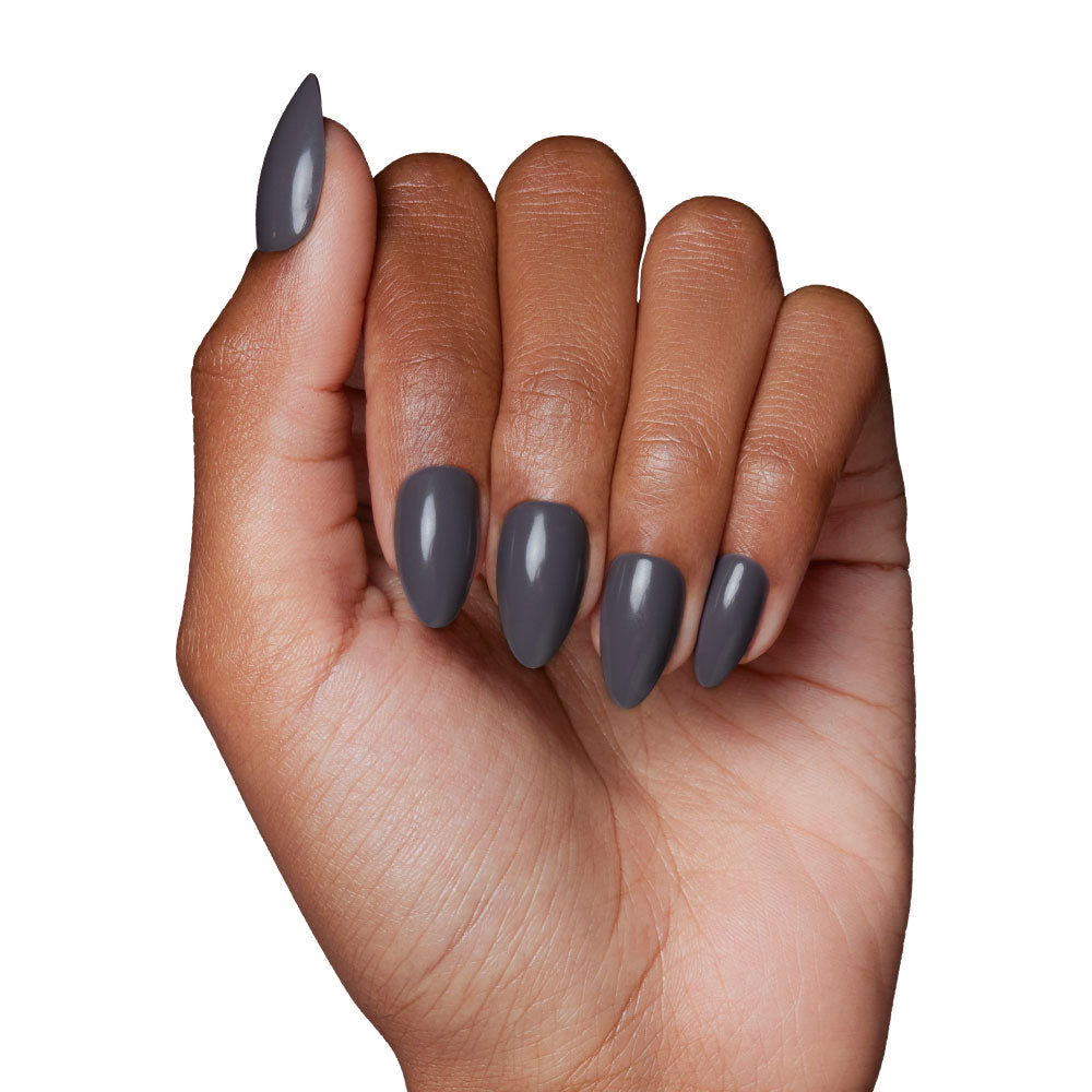 Ash Gray press-on nails product detail