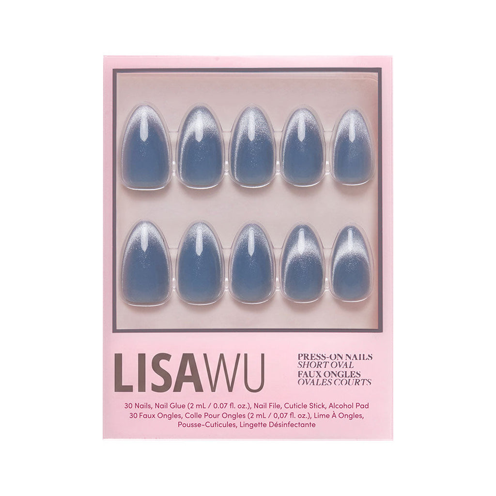 Baby Blues press-on nails in blue shade
