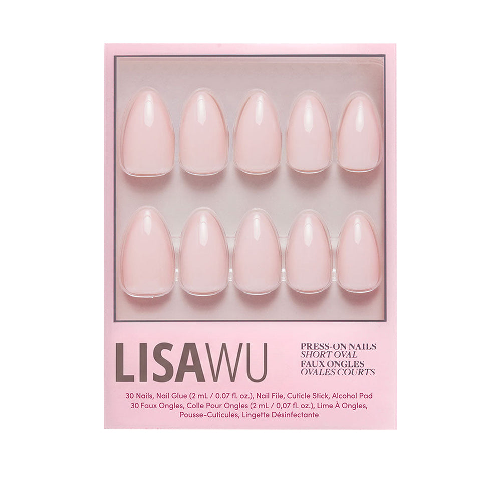 Ballet Pink press-on nails in pink shade