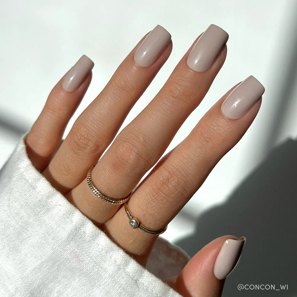 Bare Bliss press-on nails in nude shade