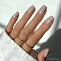 Bare Bliss press-on nails in nude shade