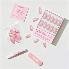 Barely Spotted press-on nails with glossy finish