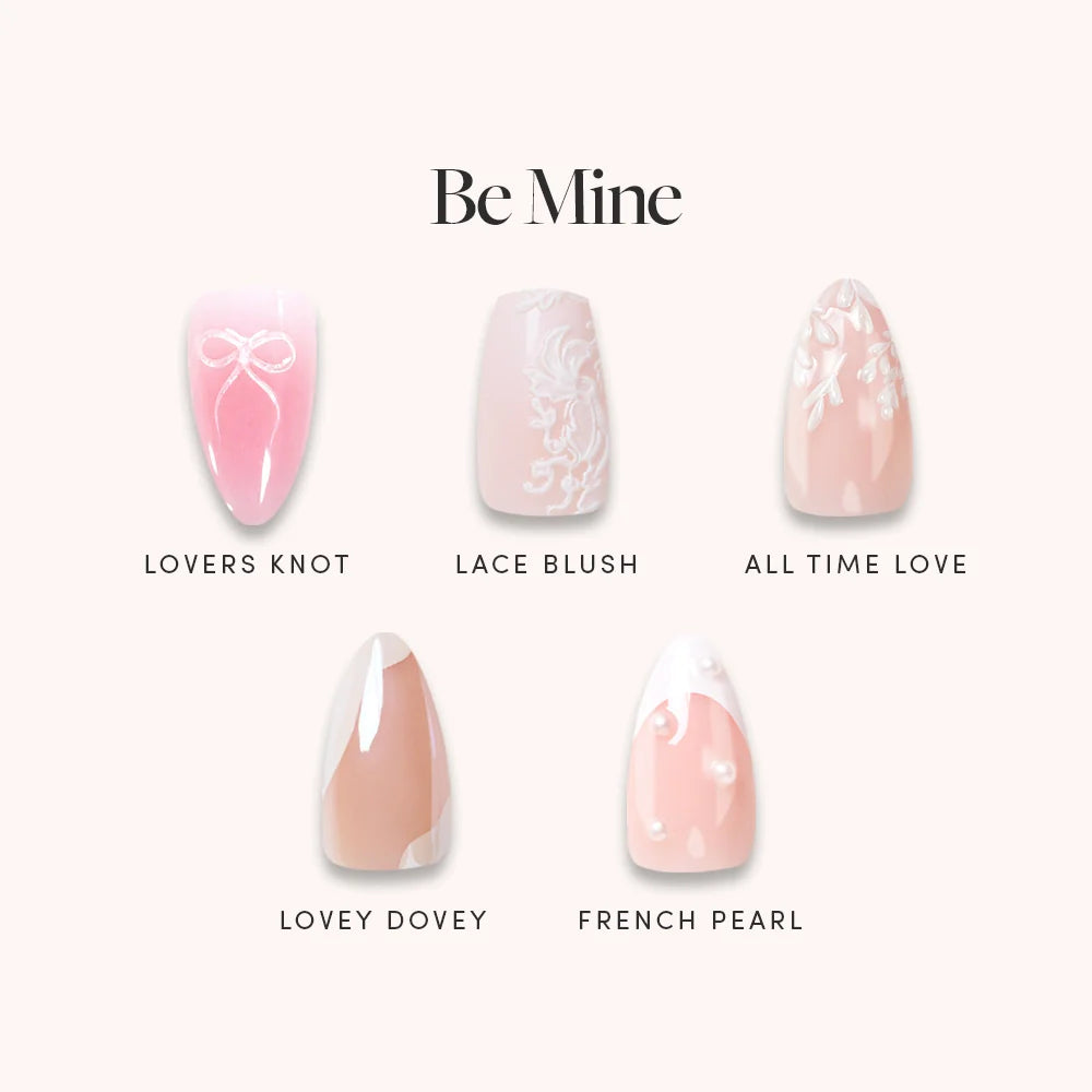 Lisawu Be Mine press-on nail bundle style selection