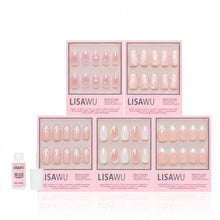 Be Mine press-on nails in pink shade
