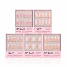 Be Mine press-on nails with glossy finish