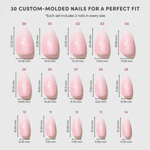BIG BUNNY ENERGY press-on nail design - velvet style detail