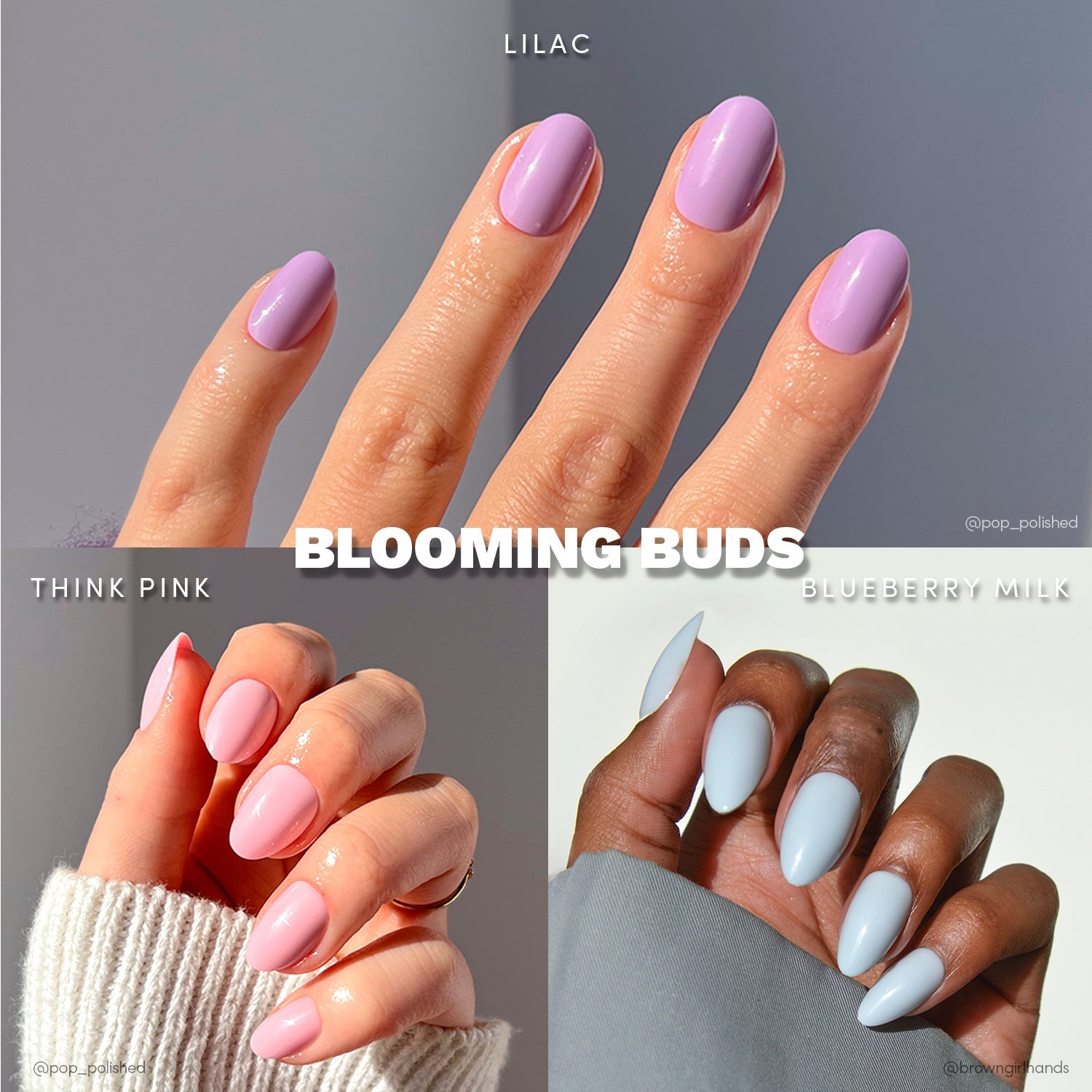 Lisawu Blooming Buds press-on nail bundle manicure lifestyle photo