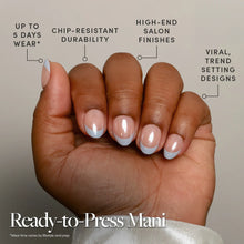 Blue Halo press-on nails product detail