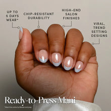 Blue Halo press-on nails product detail