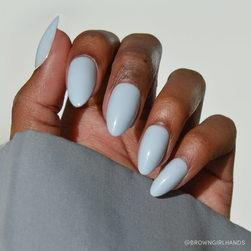 Lisawu Blueberry Milk false eyelashes manicure lifestyle photo