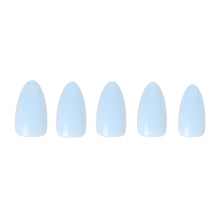 Blueberry Milk press-on nail bundle - full set view