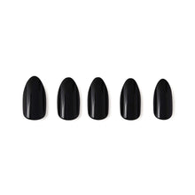 Boba press-on nail design - solid color style detail
