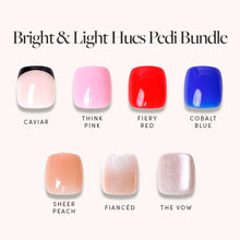 Lisawu Bright & Light Hues Pedi Bundle press-on nail bundle style selection