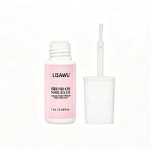 Brush-On Nail Glue press-on nails with velvet finish