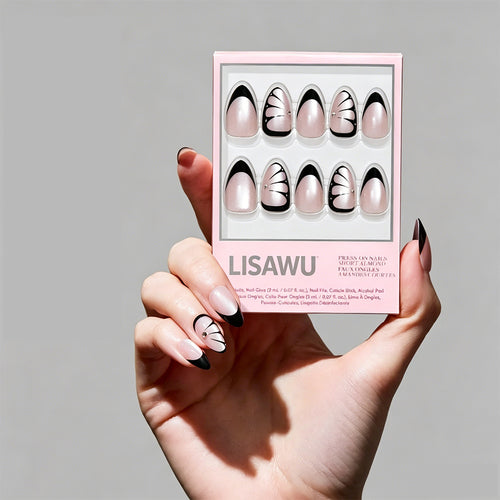 Butterfly Effect press-on nails in nude shade