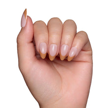 Café Crème press-on nail bundle - full set view