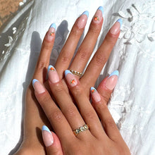 Capri Coast press-on nail bundle - full set view