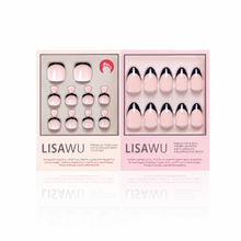 Caviar Mani Pedi press-on nails in black shade