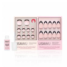Caviar Mani Pedi press-on nails with glossy finish