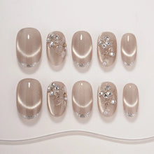 LISAWU Champagne Iris Press-On Nails - Image 8