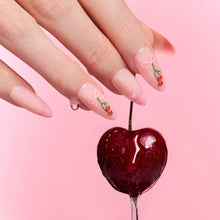 Cherry Bow press-on nails product detail