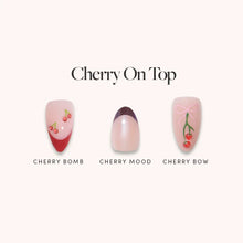 Lisawu Cherry On Top press-on nail bundle style selection