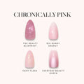 Lisawu CHRONICALLY PINK press-on nail bundle style selection